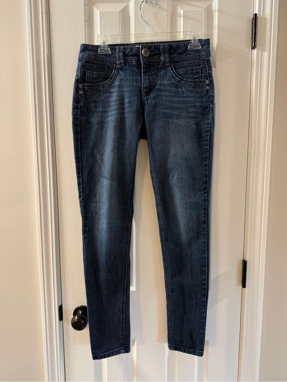Democracy Women's Skinny Jeans - Dark Blue Wash